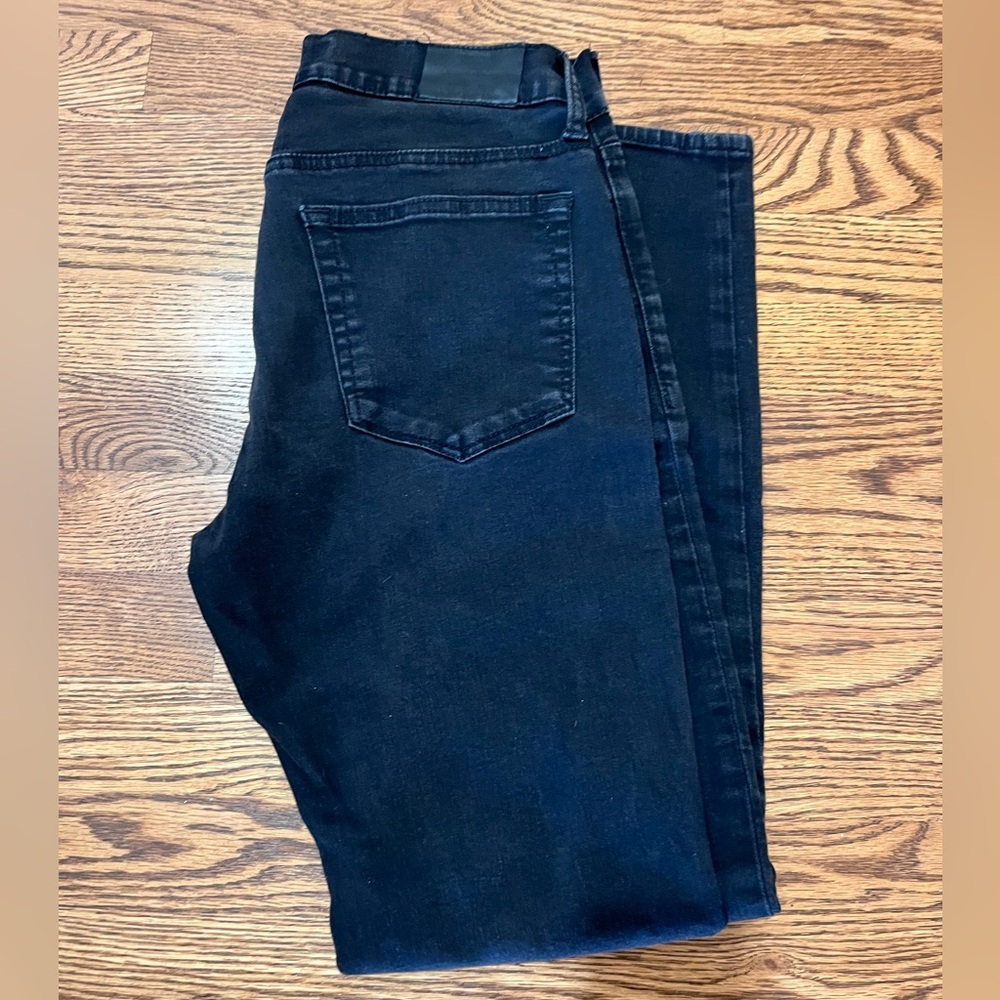 Lucky Brand  Skinny Womens Size 6 / 28  Regular Fit Black Denim Jeans EUC